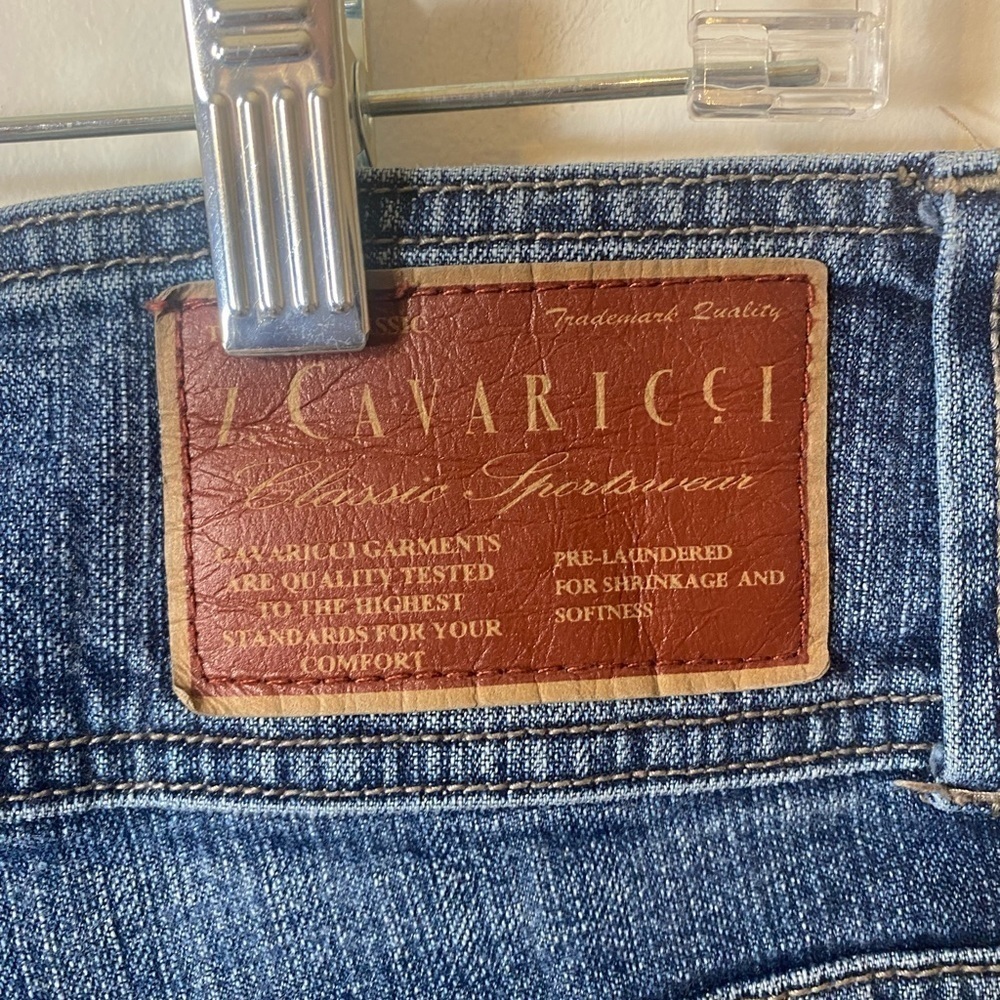 Z Cavaricci Vintage Womens Jeans size 14 Stretchy Jeans Cotton - Picture 7 of 12